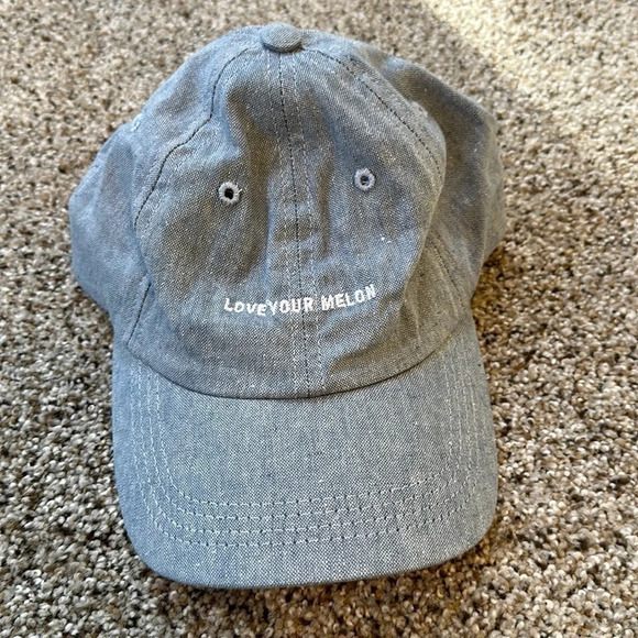 Love Your Melon Accessories - Love Your Melon Chambray Baseball Hat, NWOT